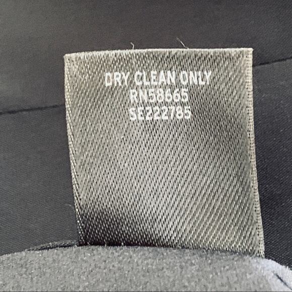 Semantiks Blazer Brown Tan Wool Blend Tweed Button Front Pockets Fitted Size 0 - Picture 10 of 13